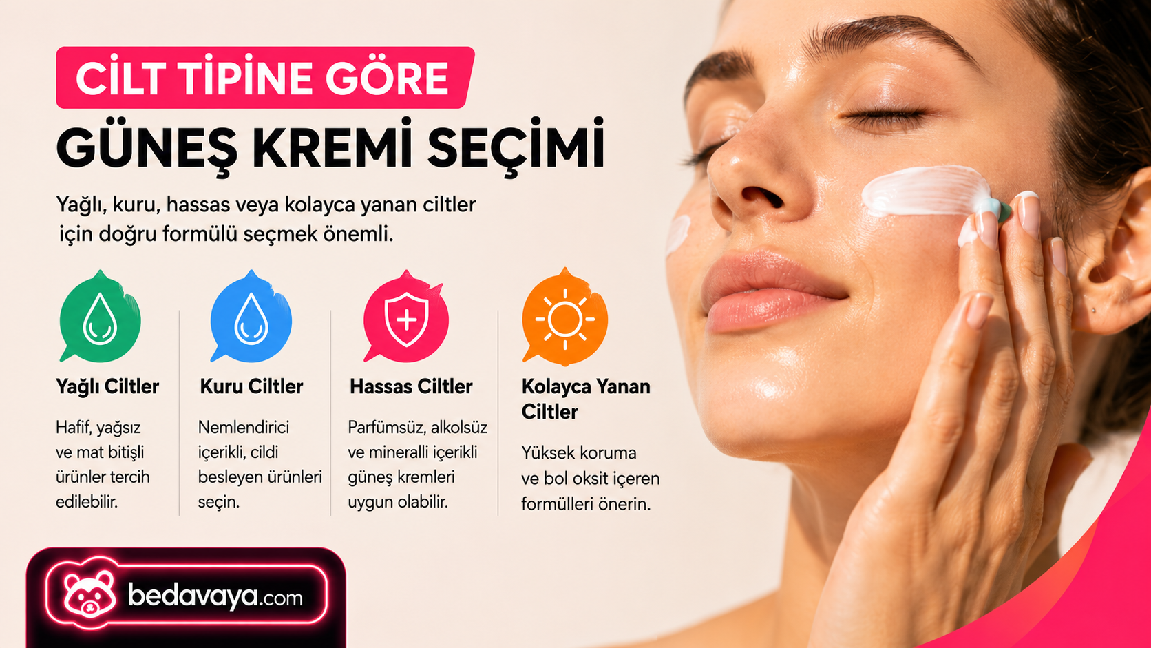 Güneş Kremi Nasıl Seçilir? SPF 30, SPF 50 ve Cilt Tipi Rehberi